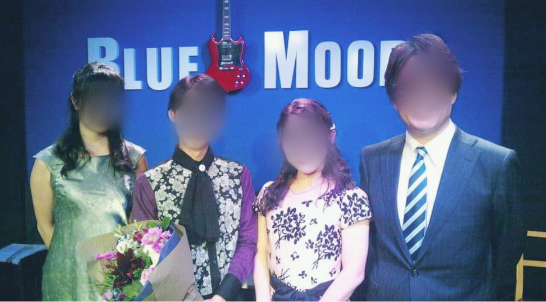 Blue Moodで演奏（ライブ）の時の写真